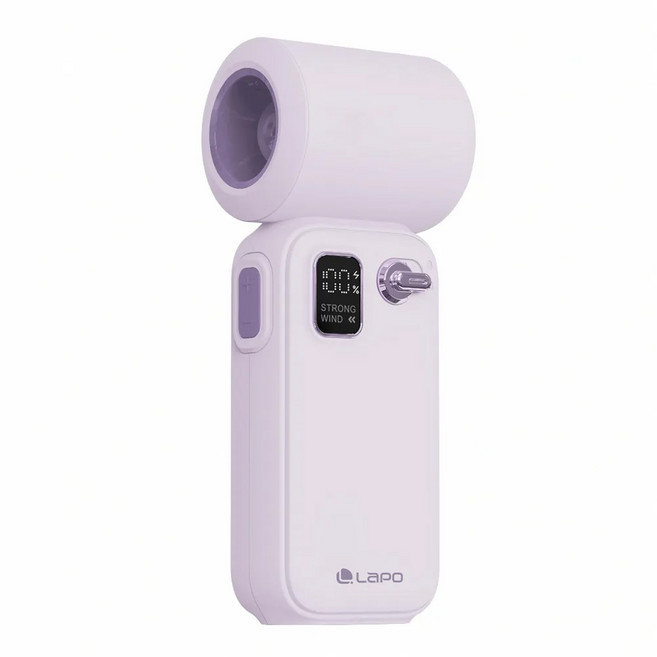 LaPO 迷你渦輪隨身風扇, 粉紫色, LF-02