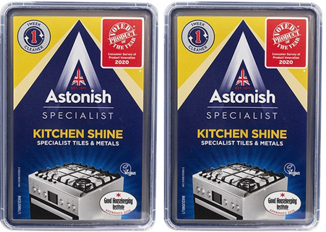 아스토니쉬 멀티 찌든때 키친샤인 클리너, 450g, 2개