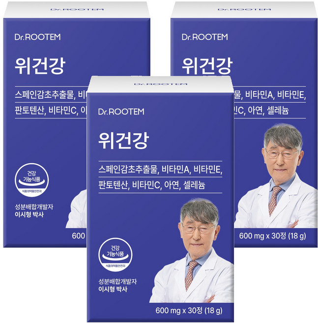 닥터루템 위건강 헬포스, 30정, 3개