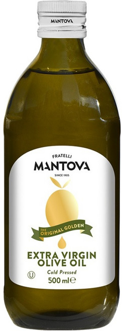 만토바 골든 엑스트라버진 올리브유, 500ml, 1개