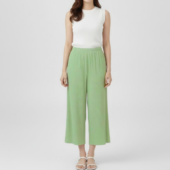 소니오 여성용 밴딩 7부 팬츠