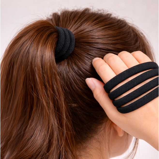 링하나 짱짱 무매듭 머리끈 RH21 100p