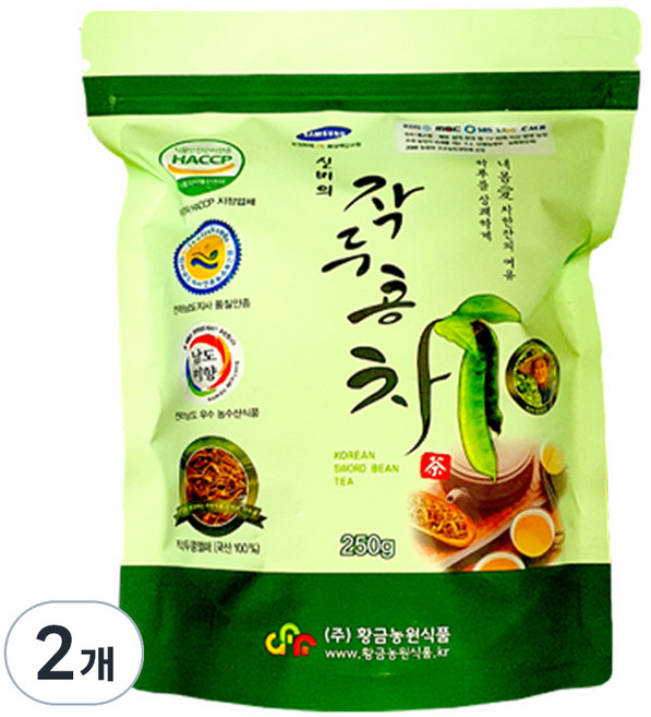 황금농원식품 작두콩차, 250g, 1개입, 2개