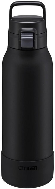 TIGER 虎牌 抗菌加工 運動型保冷瓶, 曜岩黑, 1L, 1瓶