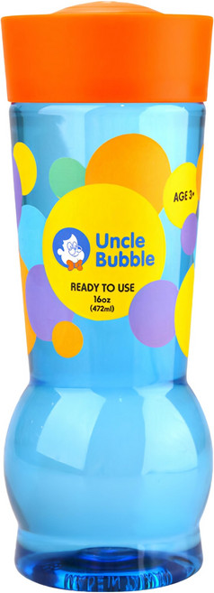 Uncle Bubble 安可堡 泡泡瓶 七彩連續泡泡水, 1瓶