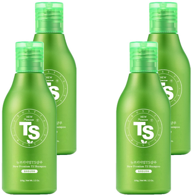 TS 뉴프리미엄 샴푸 라벤더향, 100g, 4개