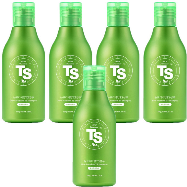 TS 뉴프리미엄 샴푸 라벤더향, 100g, 5개