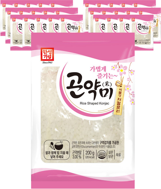 한성기업 곤약미, 200g, 30개