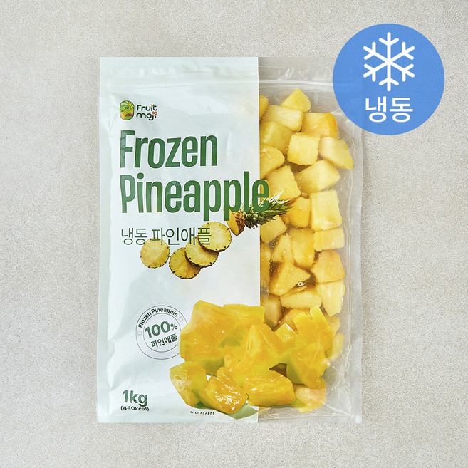 FruitMoji 파인애플 (냉동), 1개, 1kg