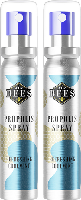 AUZ BEES 澳蜜工坊 澳洲蜂膠噴劑, 2瓶, 25ml