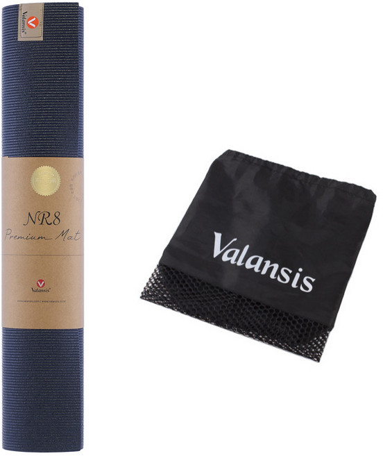 밸런시스 NR8 프리미엄 매트 + 가방, 옥스포드블루, 1세트