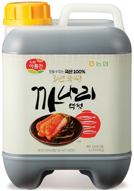 아름찬 국산 까나리액젓, 5kg, 1개