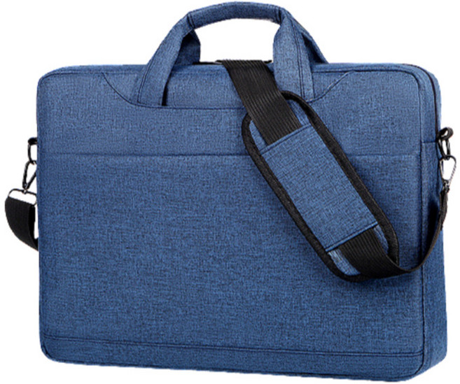 해피제이 비지니스 노트북 가방 어깨끈, 블루, 1개