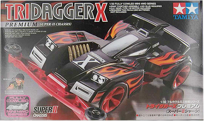 TAMIYA 田宮 四驅車 三角箭X S2底盤 19433 12歲以上, 1盒