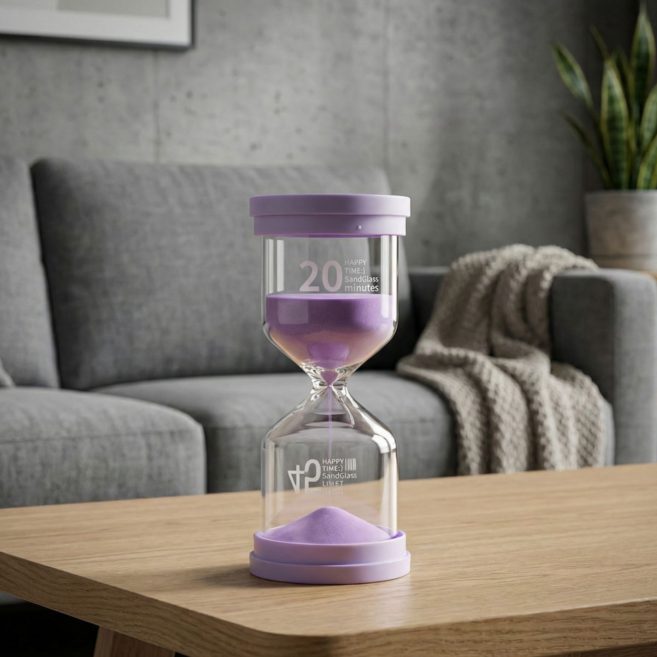 바이아 모래시계 타이머, 20분 퍼플