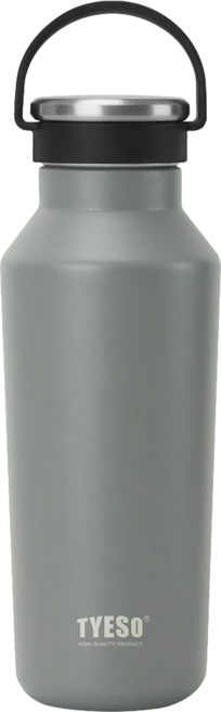 TYESO 泰碩 304不鏽鋼運動保溫瓶, 高級灰, 1個, 500ml