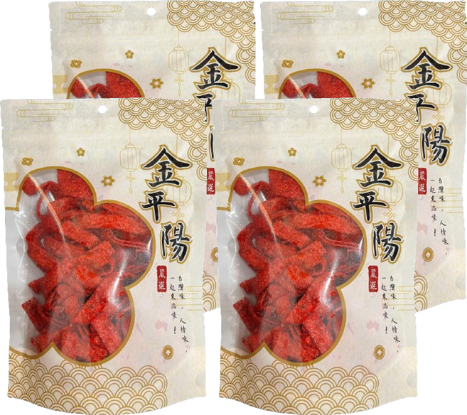 金平陽嚴選 蜜沙茶魚片, 160g, 4包