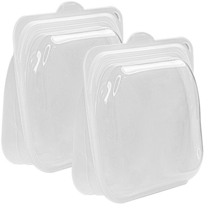 쿠리풀 실리콘 지퍼백 1L, 기본형, 2개입, 1개