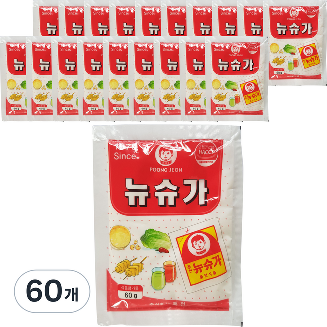 풍전 뉴슈가, 60g, 60개