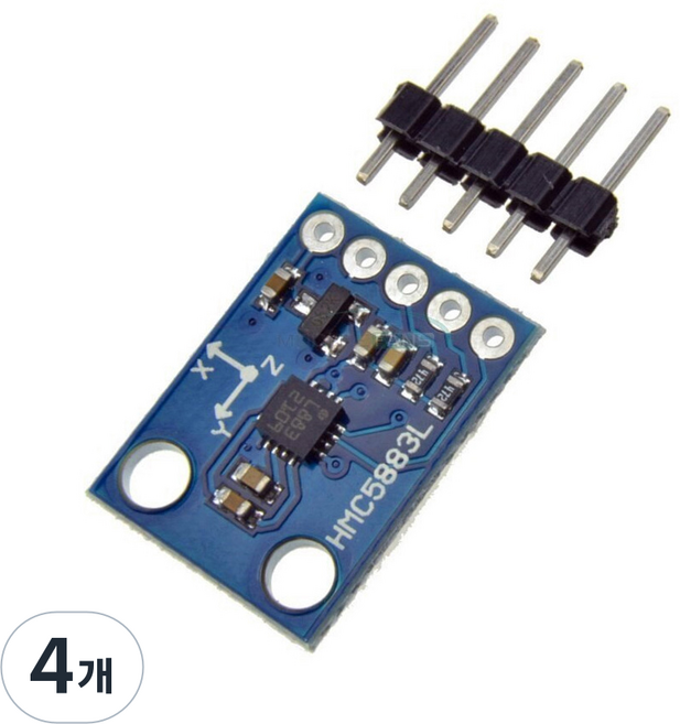 ARDUINO 3軸陀螺儀感測器 GY-273 HMC5883, 4個