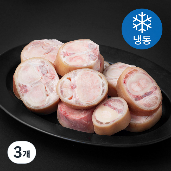 한우 우족 탕용 (냉동), 3개, 2kg