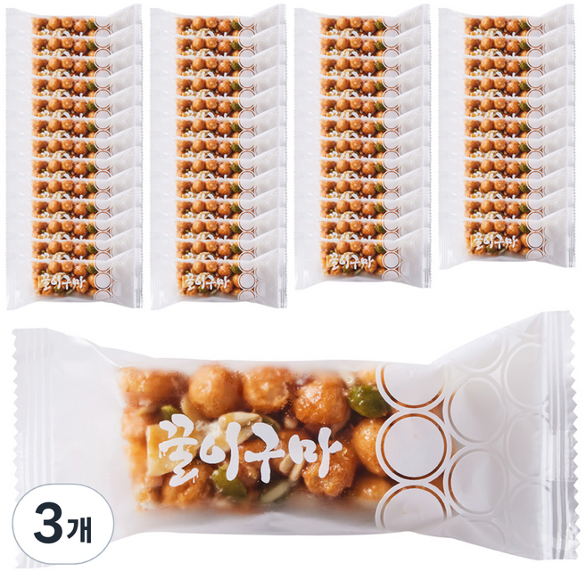 꿀이구마 말랑 견과 오란다 50p, 1kg, 3개
