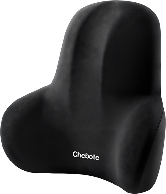 KOLKO 人體工學腰靠墊 A0257-5, 黑色