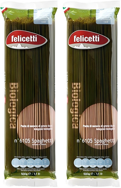 펠리체티 통밀 스파게티, 500g, 2개