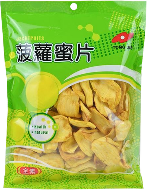 TONG JIH 統記食品 波羅蜜脆片, 150g, 1包