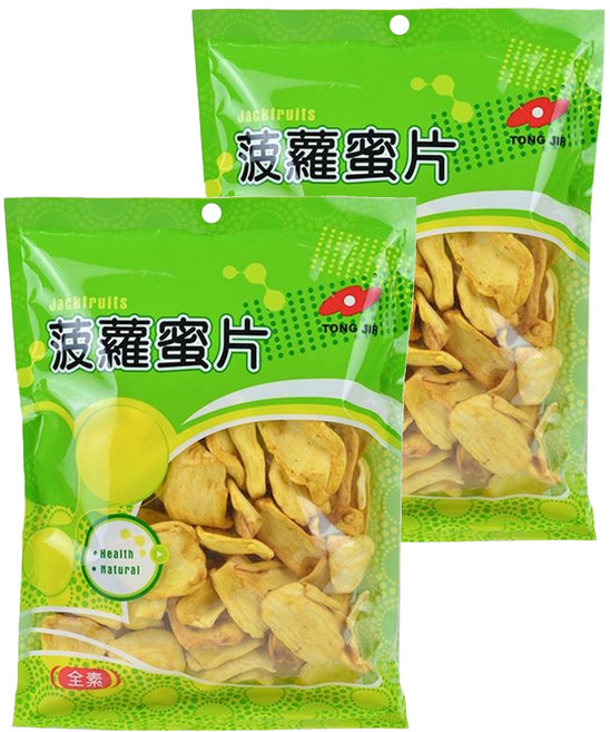 TONG JIH 統記食品 波羅蜜脆片, 150g, 2包