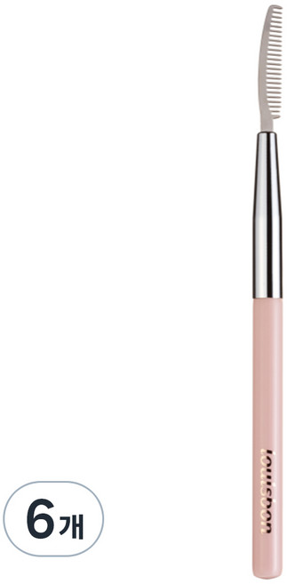 LOUIS BON 優質超細緻紋理整理高級睫毛梳, 混合顏色, 6個
