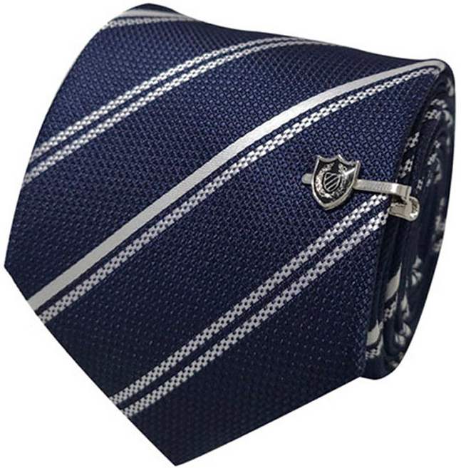 엠스코프 남성용 브로치 스트라이프 수동 넥타이 MN446