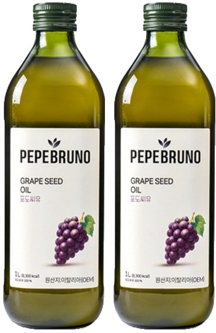 페페브루노 포도씨유, 2개, 1L