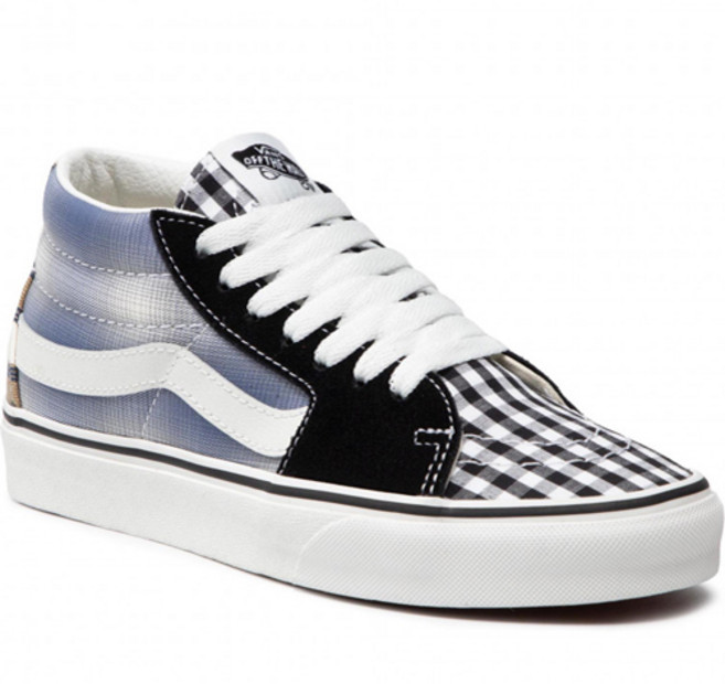 반스 스케이트 미드 PREP 레트로 스니커즈 M VN0A3WM340F1