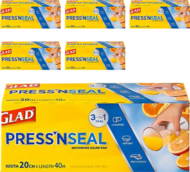 GLAD 佳能 魔術保鮮膜 標準型, 40m, 6盒