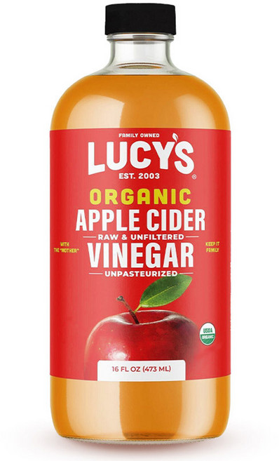 LUCYS 유기농 사과식초, 473ml, 1개