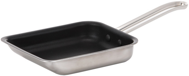 에델코첸 인덕션 통3중 말이팬 프라이팬 블랙 논스틱, 18cm, 1개