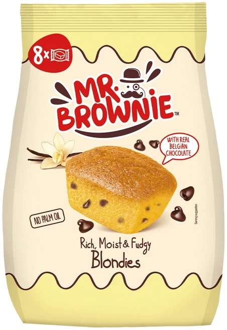 Mr. Brownie 布朗尼先生 香草風味布朗尼, 200g, 1包