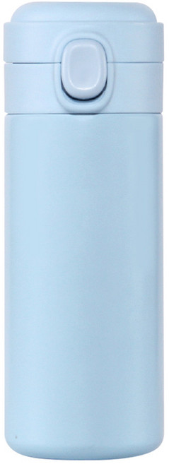 키에 슬림 원터치 텀블러, 블루, 350ml, 1개