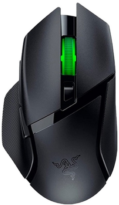 RAZER 雷蛇 Basilisk V3 X HyperSpeed 無線滑鼠 RZ01-0487, 黑色