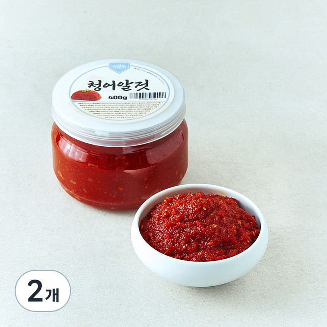 세모수 청어알젓, 400g, 2개