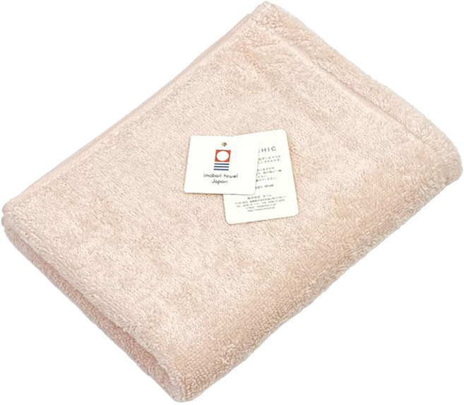 imabari towel 今治毛巾 ORIM QULACHIC 棉紗 85 x 32cm, 櫻花粉, 1條