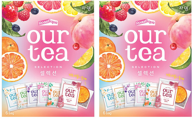 아워티 셀렉션 6종 세트, 108.3g, 1개입, 2세트