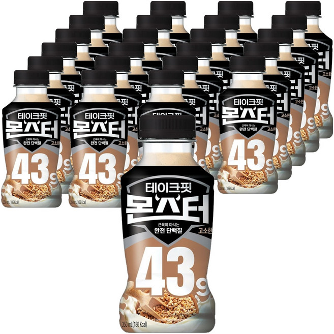 테이크핏 몬스터 고소한맛, 350ml, 24개