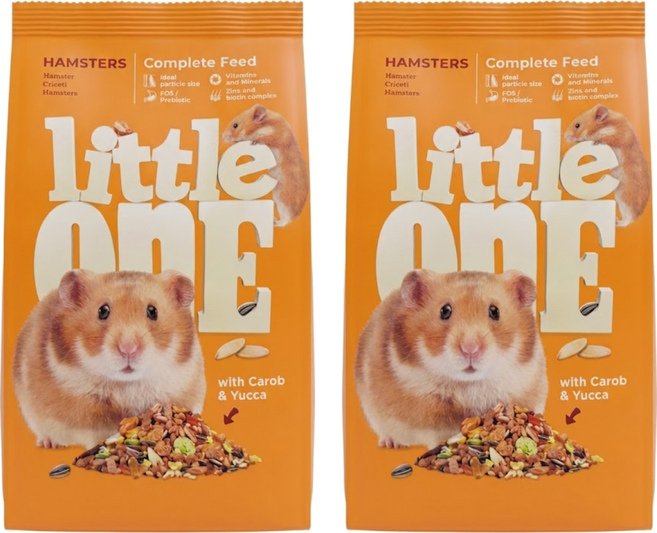 little onE 小倉鼠飼料, 400g, 2包