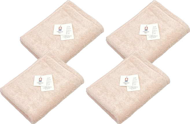 imabari towel 今治毛巾 ORIM QULACHIC 棉紗 85 x 32cm, 櫻花粉, 4條