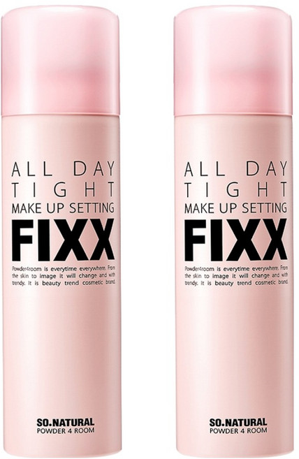 so natural 台灣公司貨 FIXX 定妝噴霧, 75ml, 2瓶