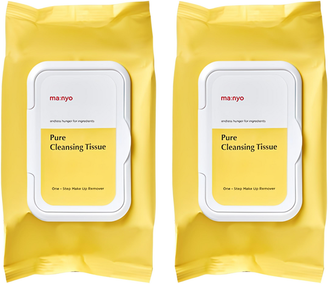 마녀공장 퓨어 클렌징 티슈, 80매입, 2개