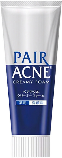 LION 獅王 PAIR 沛醫亞 凈痘護理洗面乳, 80g, 1條