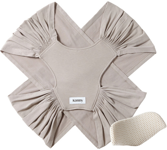 코니아기띠 오리지널 Elastech + 헤드서포트, 베이지